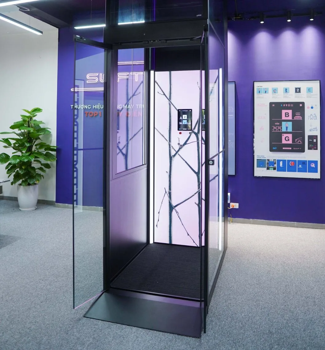 Showroom thang máy gia đình GETIS Hà Nội