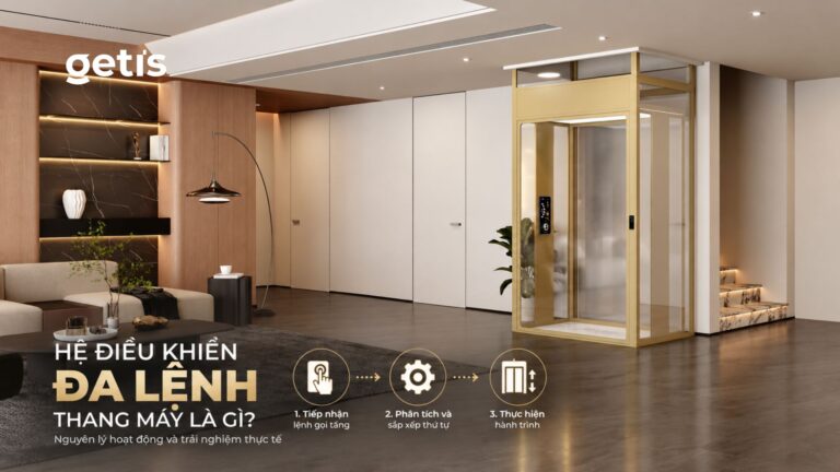 Hệ điều khiển đa lệnh thang máy